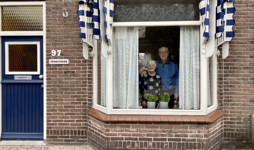 <p>60 jarig huwelijk Theo en Gre van Buitenen</p>