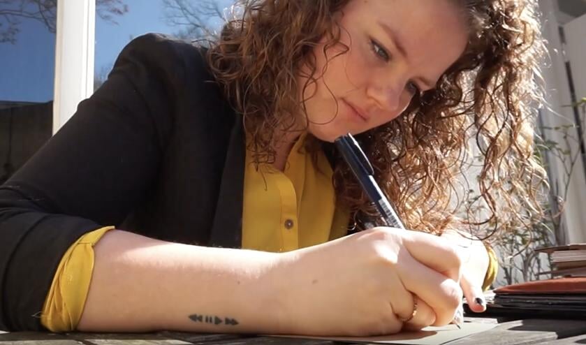 Een van de opdrachten van vorige week was: schrijf een kaartje!