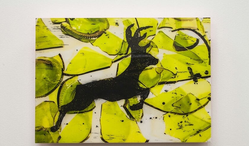 Een kunstwerk van Willem Moeselaar in de serie Fissa!