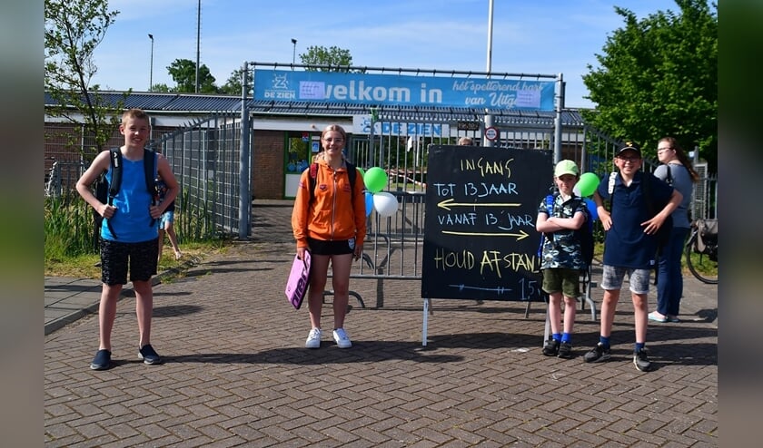 Bram, Maya, Kris en Rens