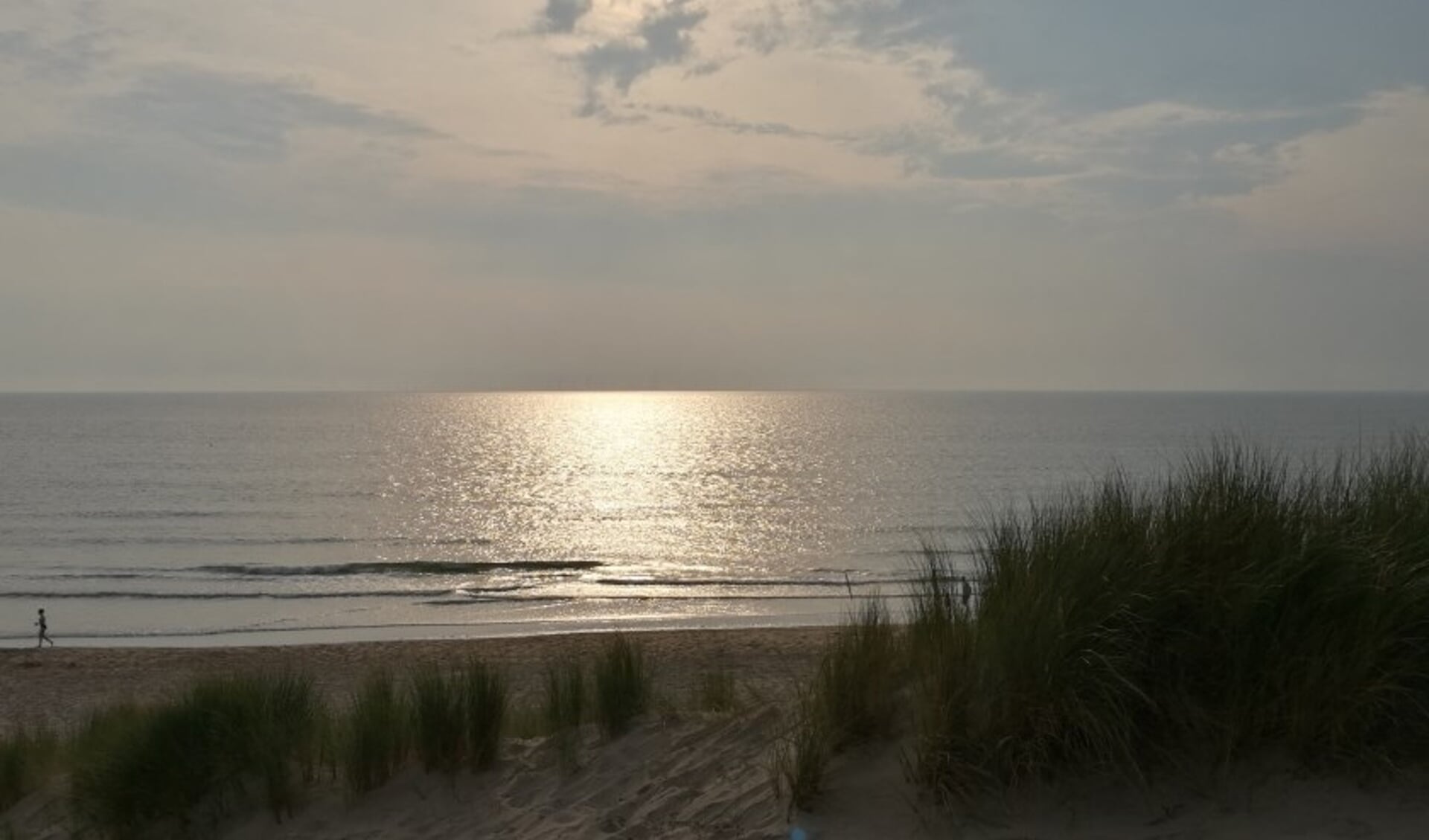 Het strand van Egmond aan Zee.