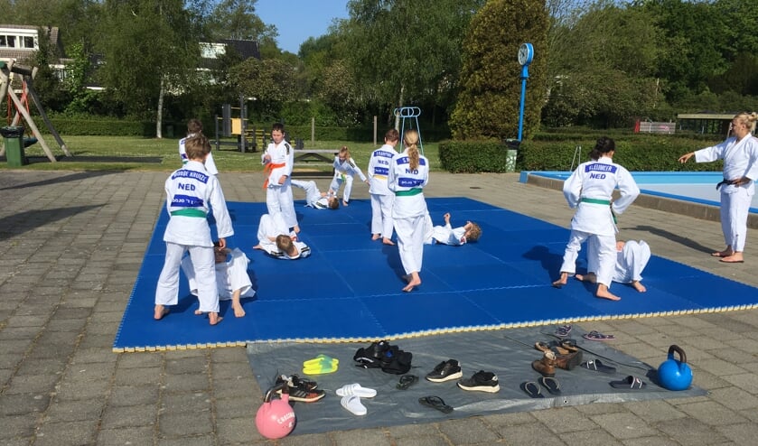 De trainingen zijn weer begonnen.