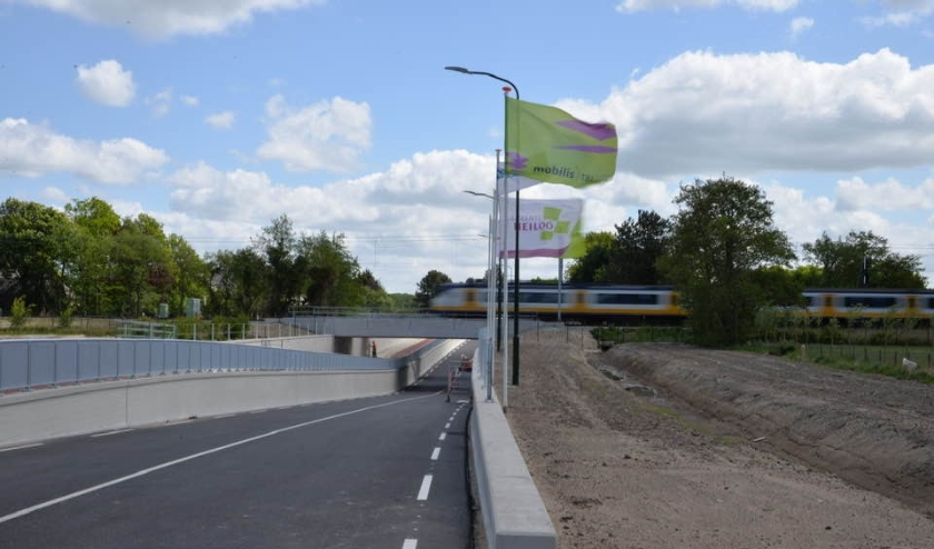 Het duurt niet lang meer tot het verkeer gebruik kan maken van de spooronderdoorgang.