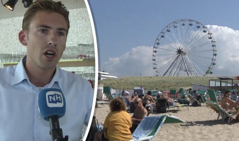 Ook strandtenthouder Melle van Vliet uit Heiloo, van Nautilus is verheugd.