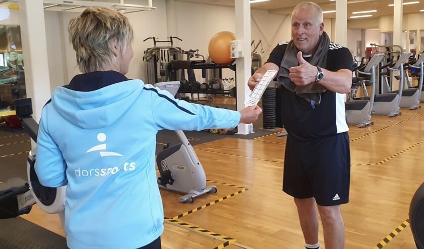Bij Dorssports wordt de Sportstrippenkaart enthousiast ontvangen.