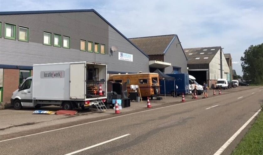Hollywood taferelen langs de Boekelerdijk.
