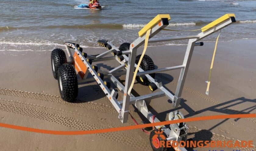 <p>Rubberbootje in problemen bij Egmond gered door Reddingsbrigade </p>