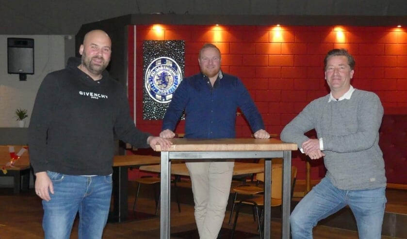 v.l.n.r. Felix Aerts, Ralph Blom en Michel Dalmolen