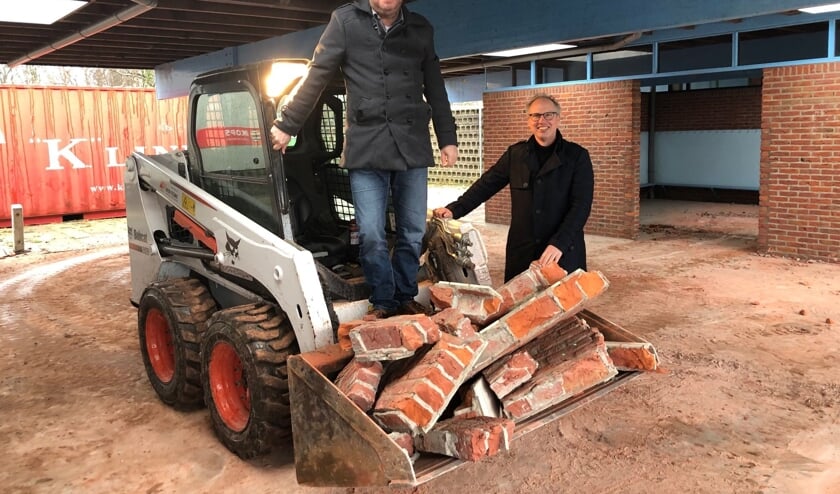 <p>Wethouder Rob Opdam en Teun van Etten.</p>