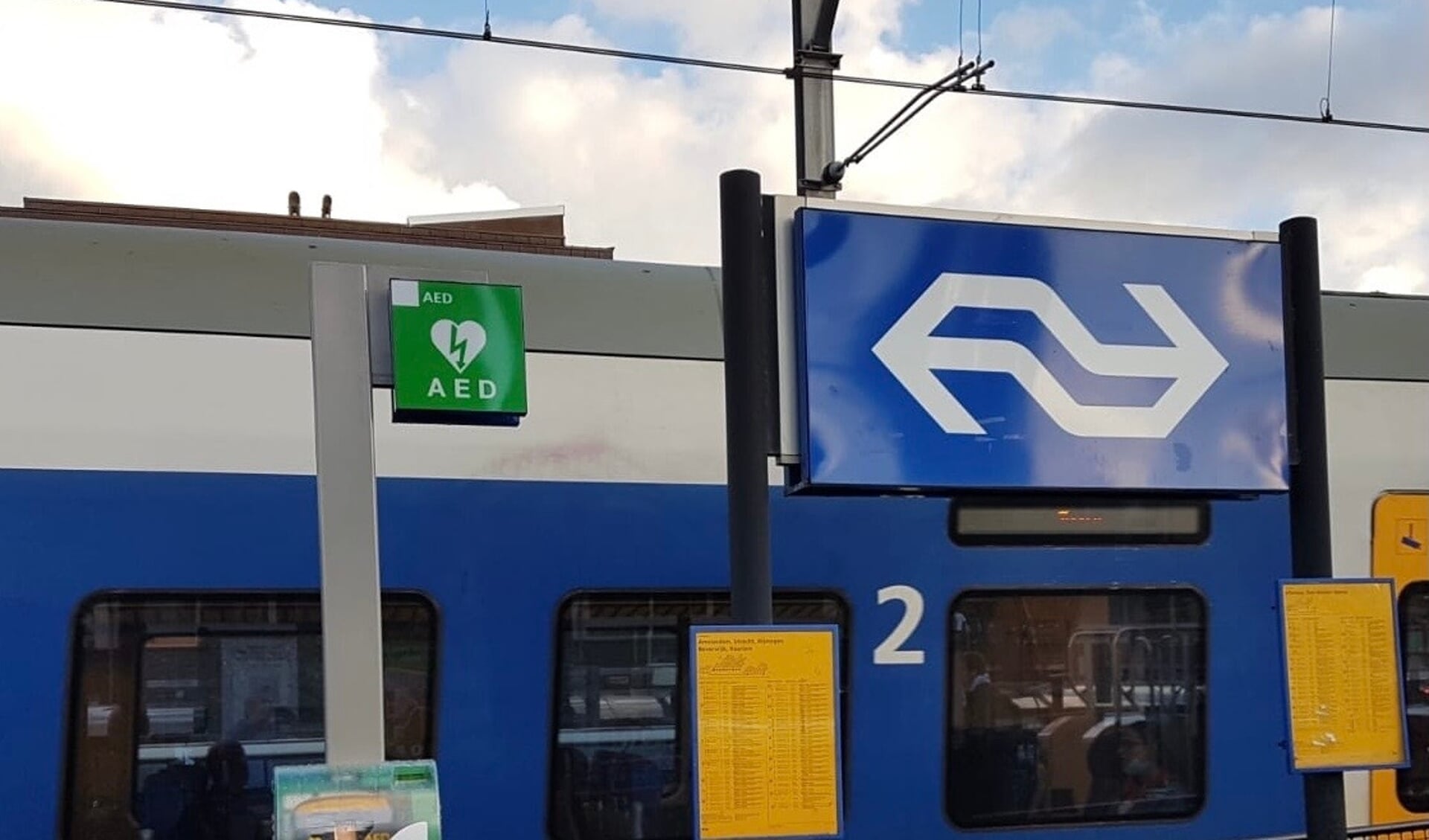 AED op Station Heiloo