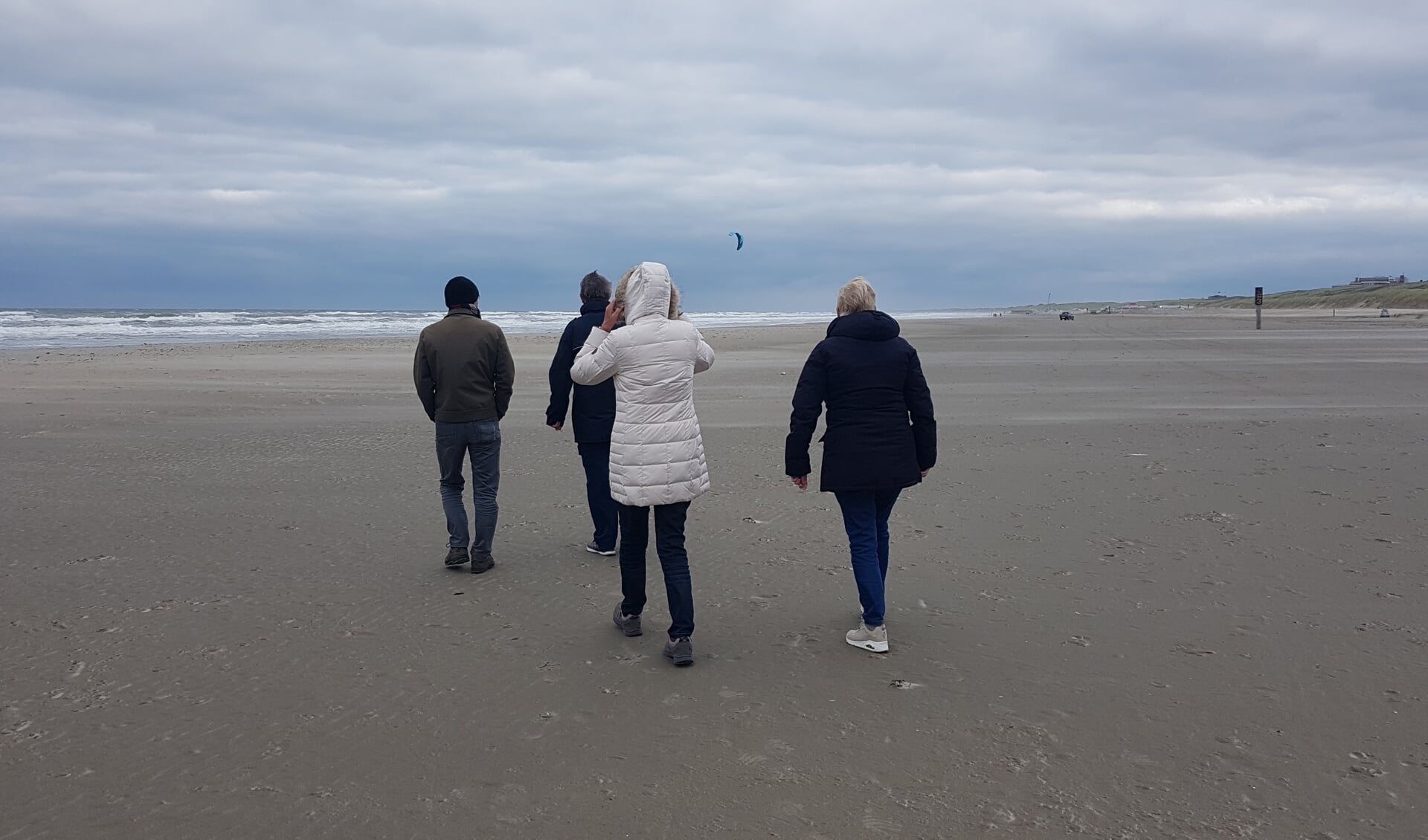 Wandeling in Wijk aan Zee.
