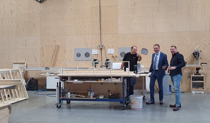 Wethouder Harry Nederpelt bezoekt het Stamhuis