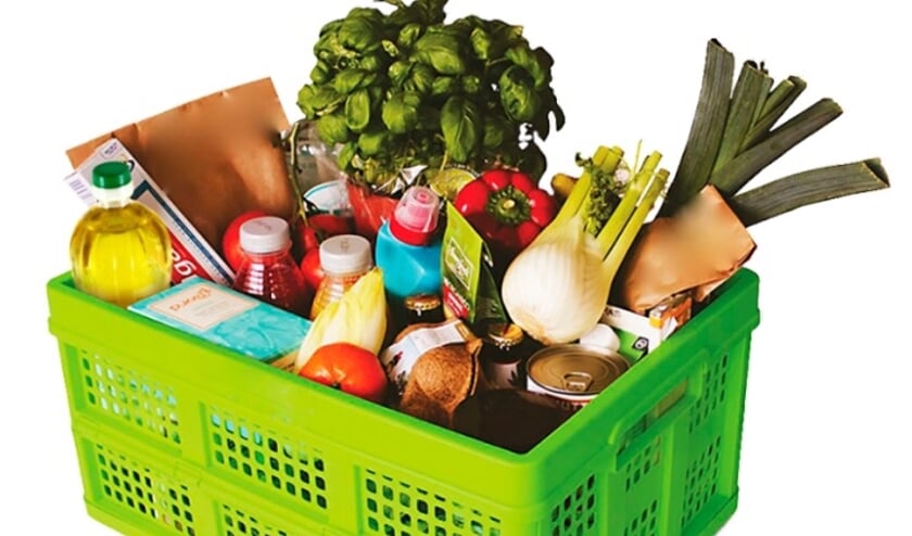 Kratje boodschappen.