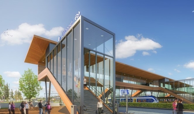 Voorlopig ontwerp station Uitgeest.