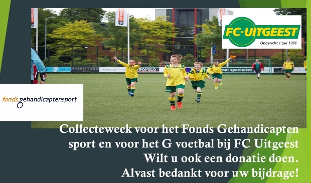 <p>De G-voetballers van FC Uitgeest doen ook weer mee met deze actie.</p>