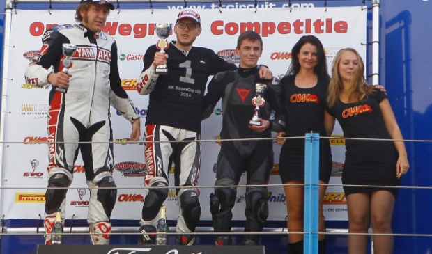 In 2014 reden de broers Alex (l) en Eric Ott samen in de OW SuperCup 600; Eric werd kampioen.