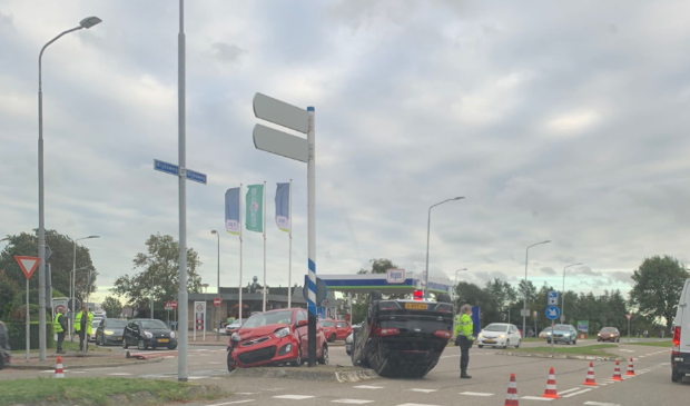 <p>Beelden van het ongeluk.</p>