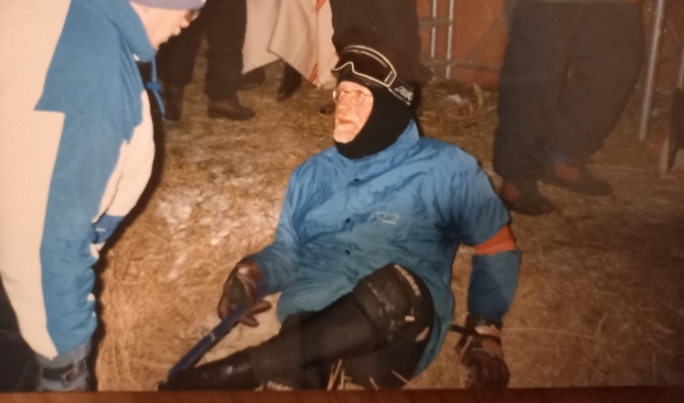 Aad Koot, in 1997 Elfstedentocht geschaatst