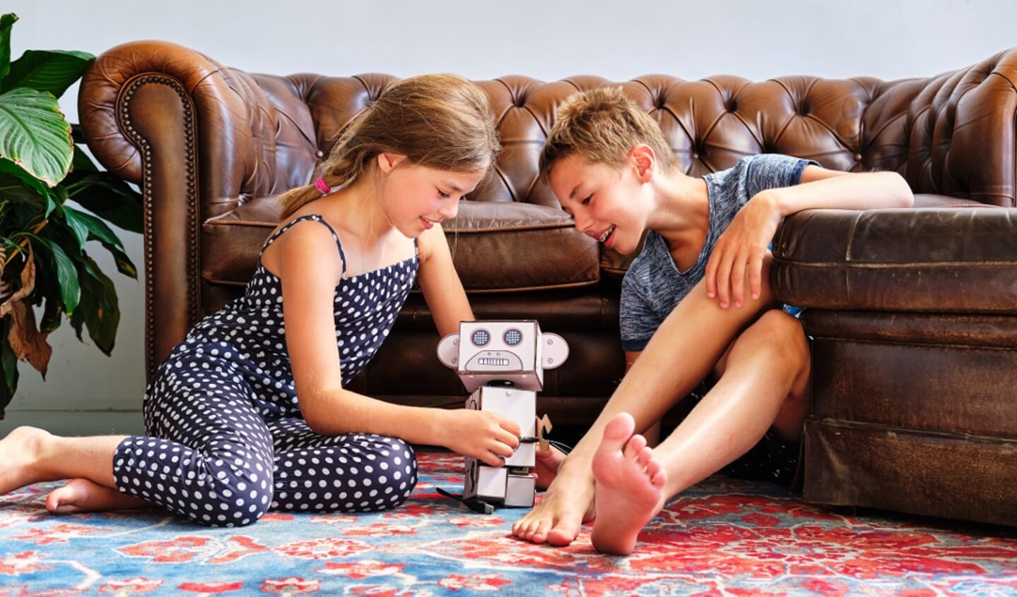 Tijdens BYOR bouw je je eigen interactieve robot of kunstwerk.