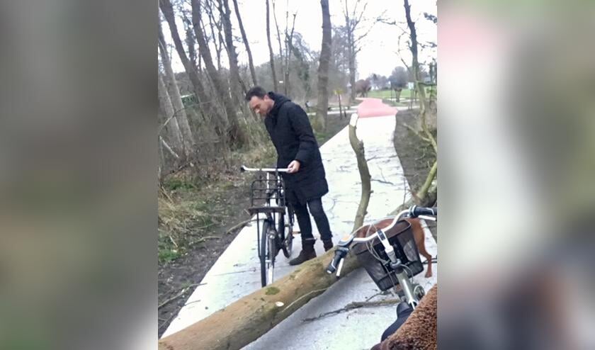 zaterdag rond 08:00 u, gevallen boom Heiloër bos