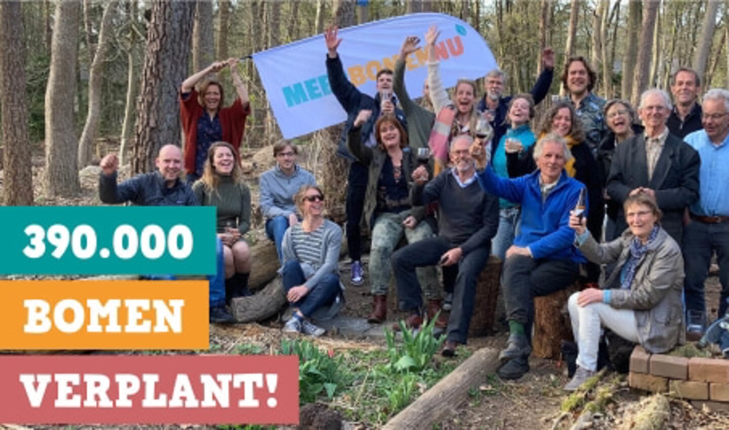 Met dank aan duizenden vrijwilligers heeft Noord-Holland er 144.000 bomen bij!