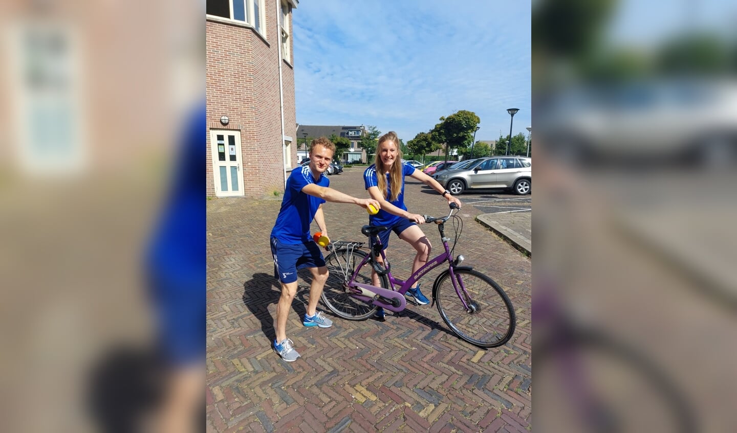 Buurtsportcoaches Wessel en Winnie zijn er klaar voor!