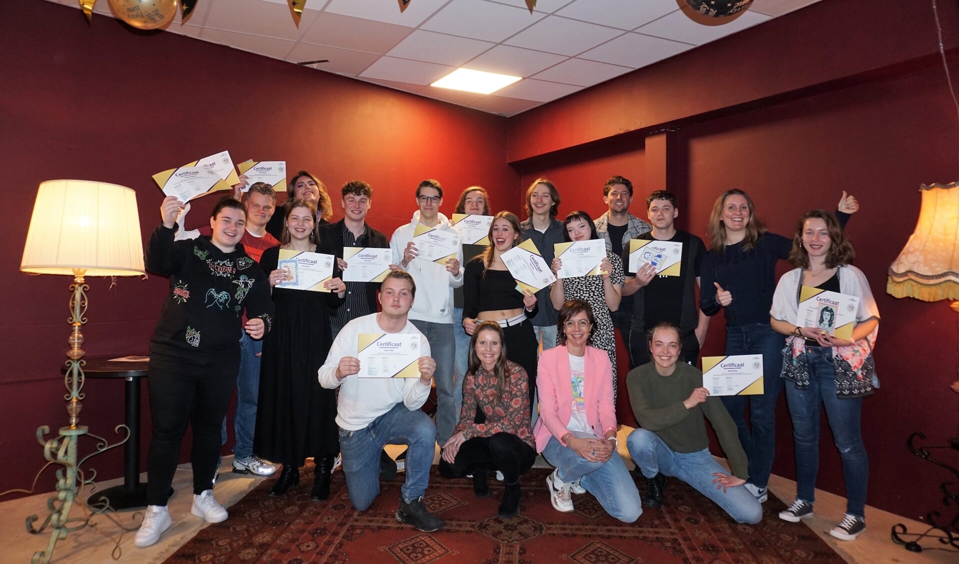 Gouden Kans groep Alkmaar heeft onlangs hun traject afgerond en hun welverdiende certificaat ontvangen