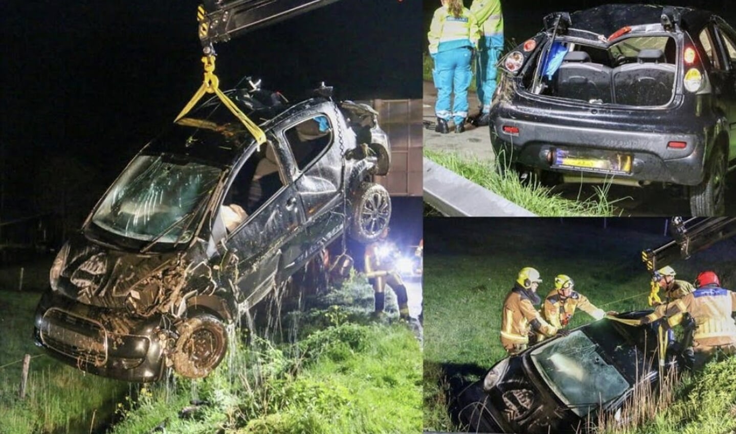 Auto Belandt In Sloot Langs N203 In Uitgeest, Bestuurder Spoorloos | Al ...