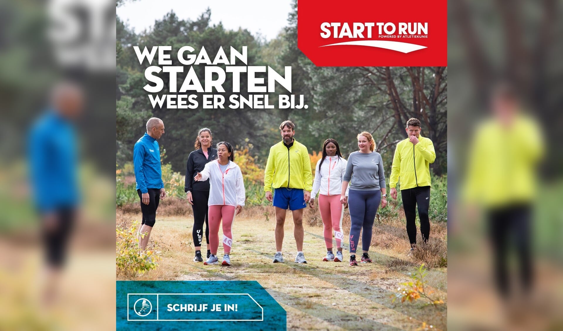 We gaan starten, wees er snel bij!