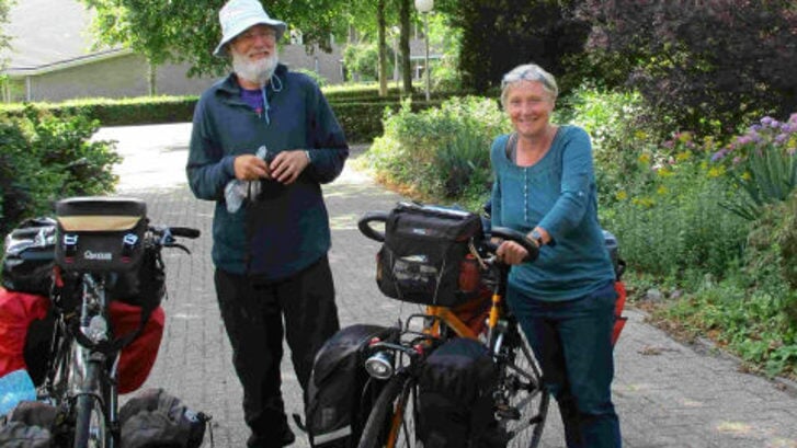 Reijnoud en Gerrie komen vertellen over hun vele fietsvakanties in Europa.