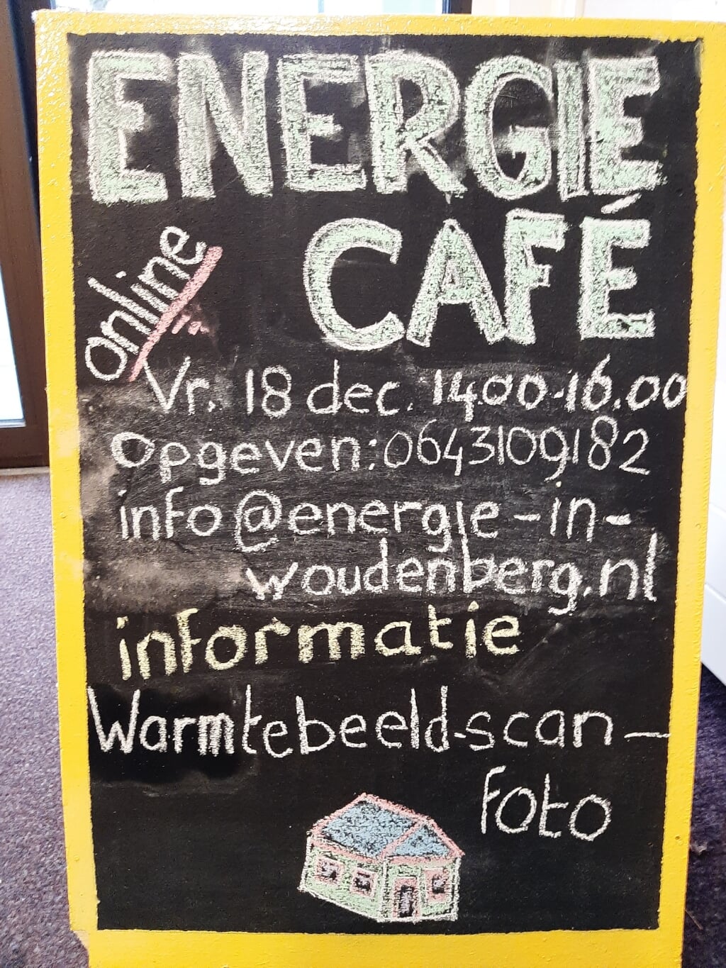 Openstellen Energie café