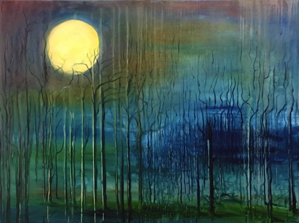 “Maanlicht” Ode aan het Nederlandse landschap van Ellen Adank