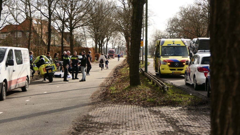 Ongeval fietser Maarsbergseweg