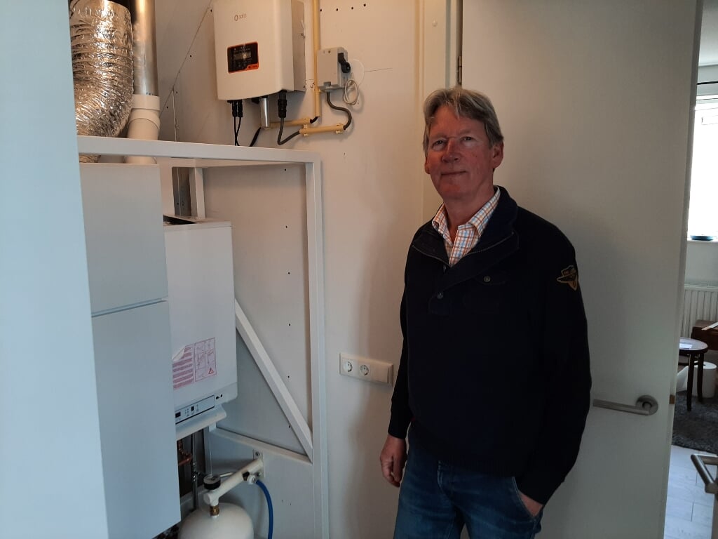 Energiecoach en hybride-warmtepompsysteem bezitter Henk Wierda