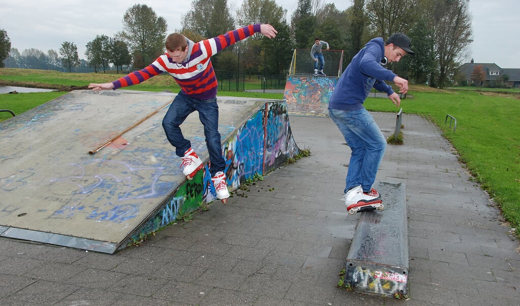 De skatebaan in Aetsveld is nu niet veel soeps