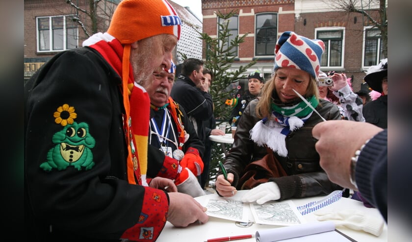 De eerste Weesper Elfstedentocht in 2010