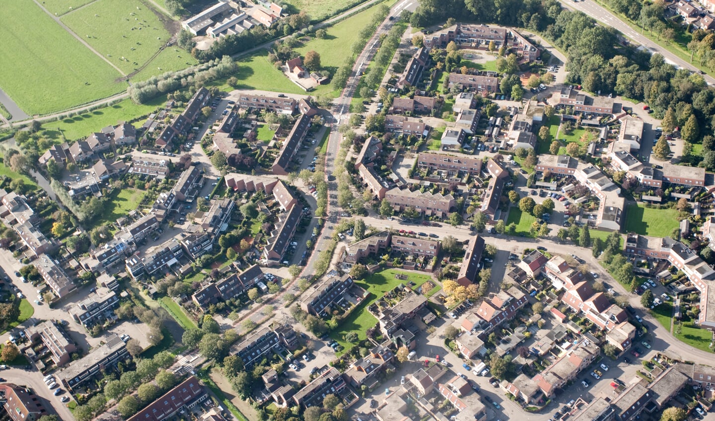 Luchtfoto van Aetsveld