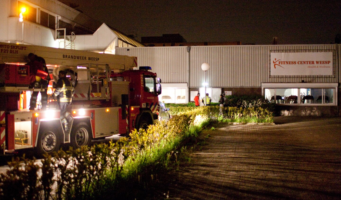 In 2011 brak er brand uit in Fitness Centrum Weesp