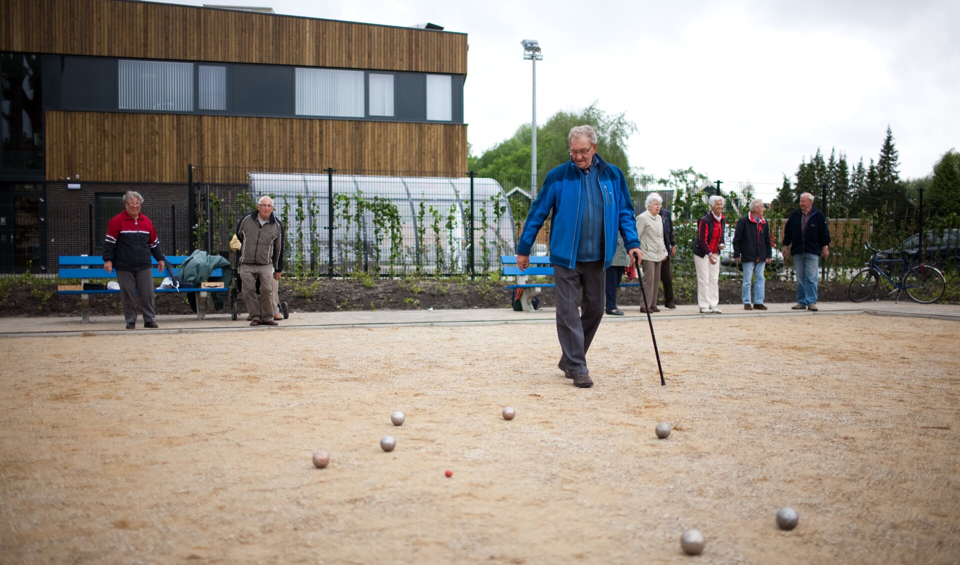 De komst van de jeu de boulesbaan is een van de verdiensten van wijkoverleg Zuid