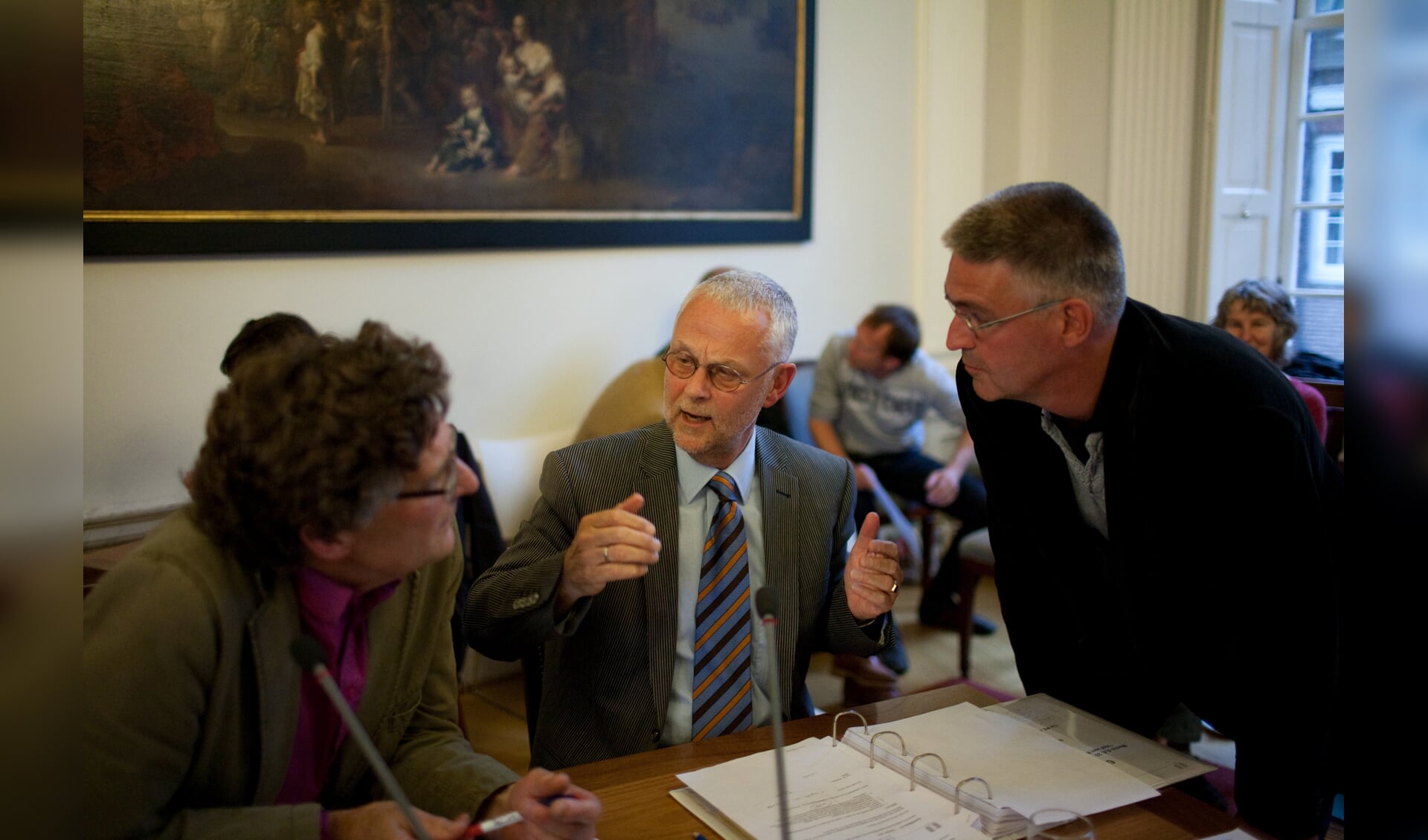 PvdA-fractievoorzitter Ron de Boer (m)