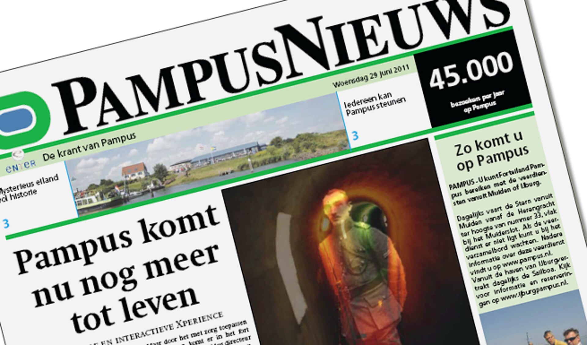 PampusNieuws, een bijzondere uitgave van Enter Media