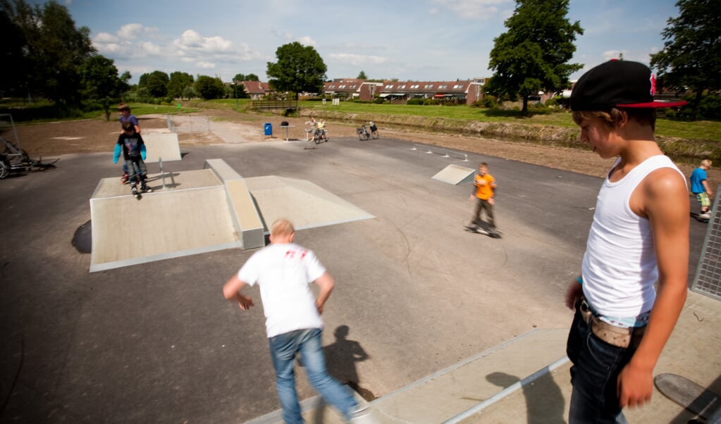 De skatebaan in Aetsveld