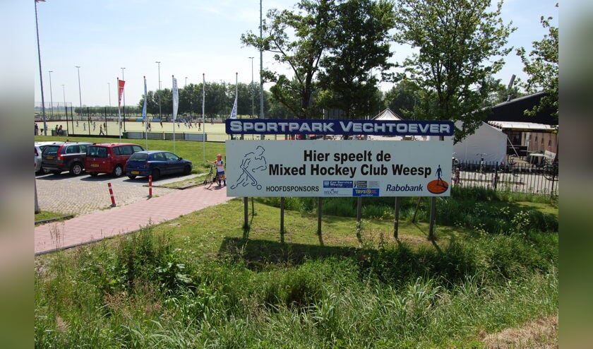 Sportpark Vechtoever, thuishaven van de MHCW. © WeesperNieuws