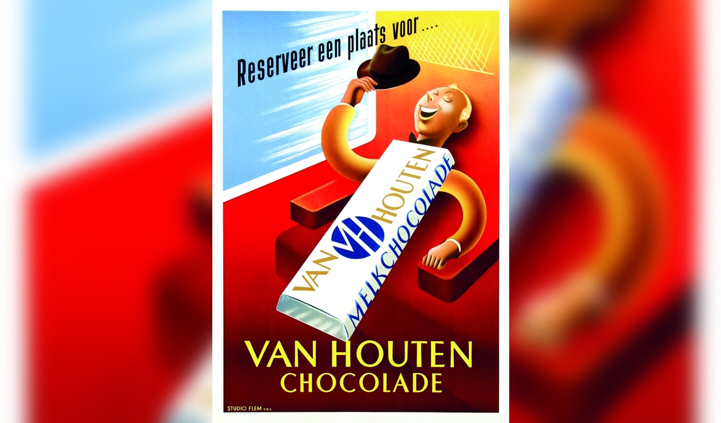 Van Houten verovert met enorme reclamecampagnes de wereldmarkt
