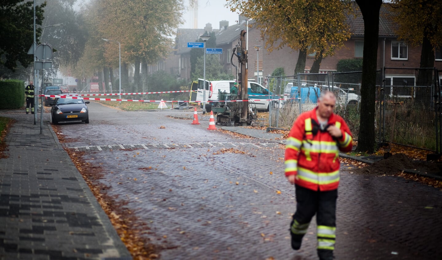 Papelaan afgezet voor gaslek.