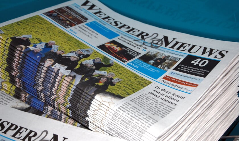 <p>De krant doet verslag van wat er allemaal goed gaat in Weesp.</p>