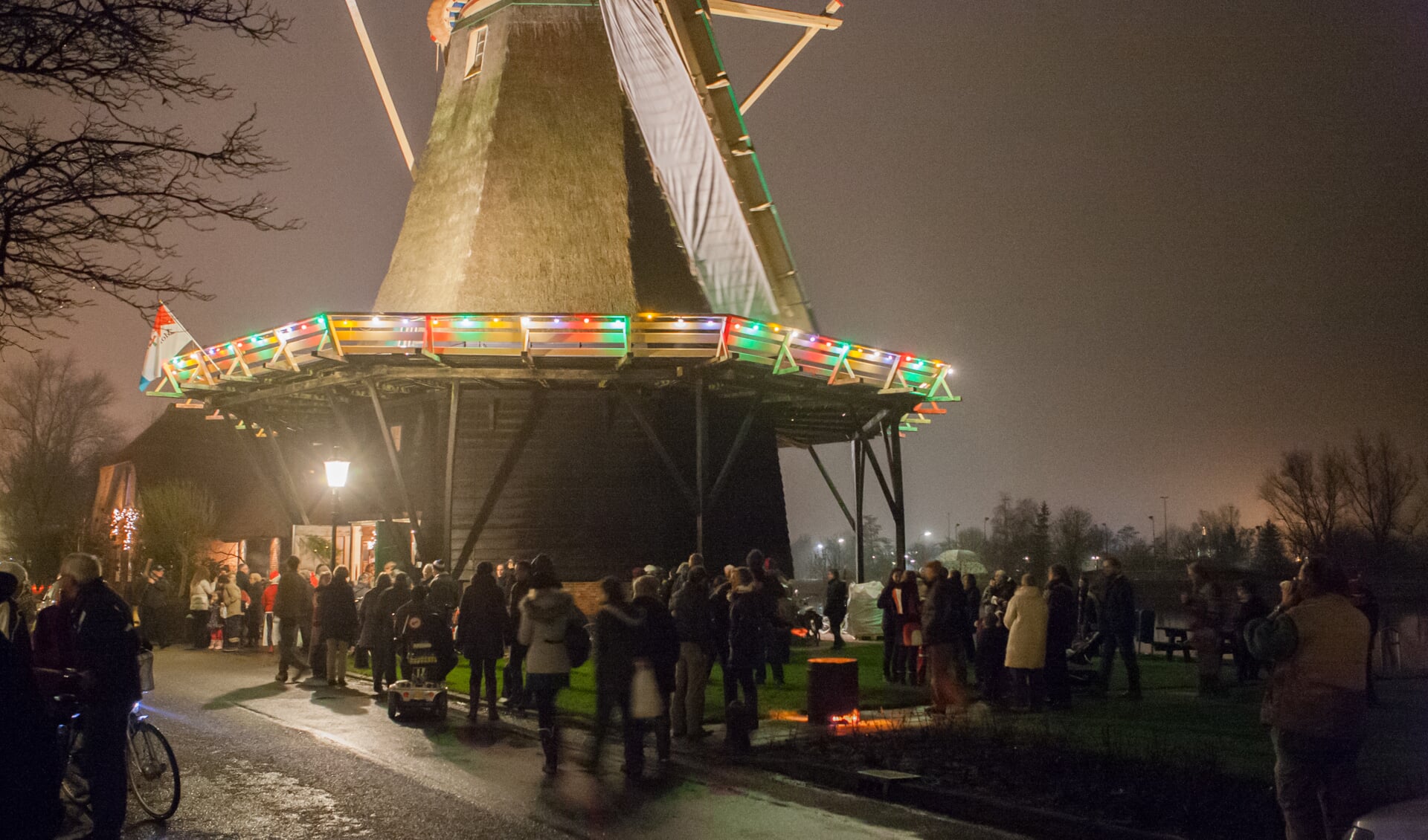 Veel mensen bij Midwintermalen