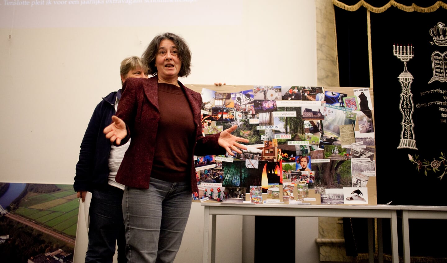 Voorzitter Irène Lesparre van Het Domijn