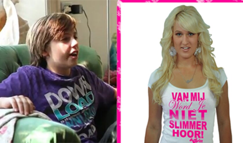 Links Thijmen, rechts Britt
