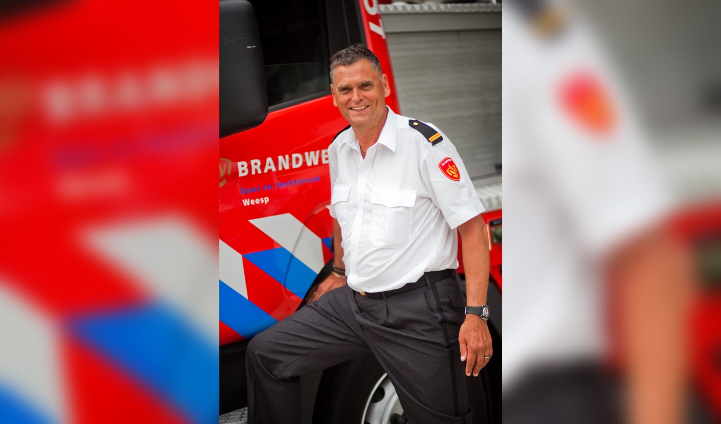 Eddy Denekamp zit 30 jaar bij de brandweer